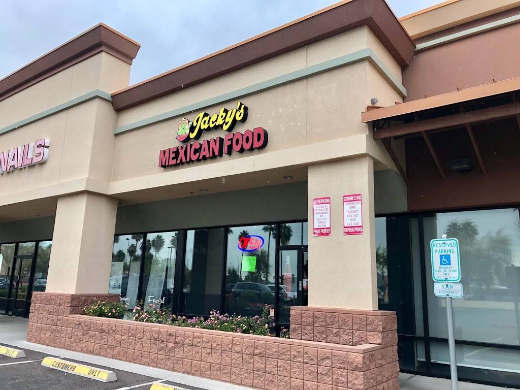 Jackys Mexican Food | restaurant | 13048 W Rancho Santa Fe Blvd #110, Avondale, AZ 85392, USA | 6233289425 OR +1 623-328-9425