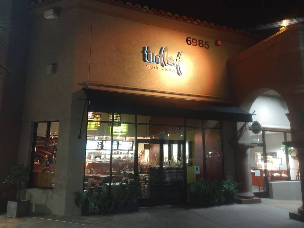 Tin Leaf Fresh Kitchen | restaurant | 6985 El Camino Real #108, Carlsbad, CA 92009, USA | 7604315323 OR +1 760-431-5323