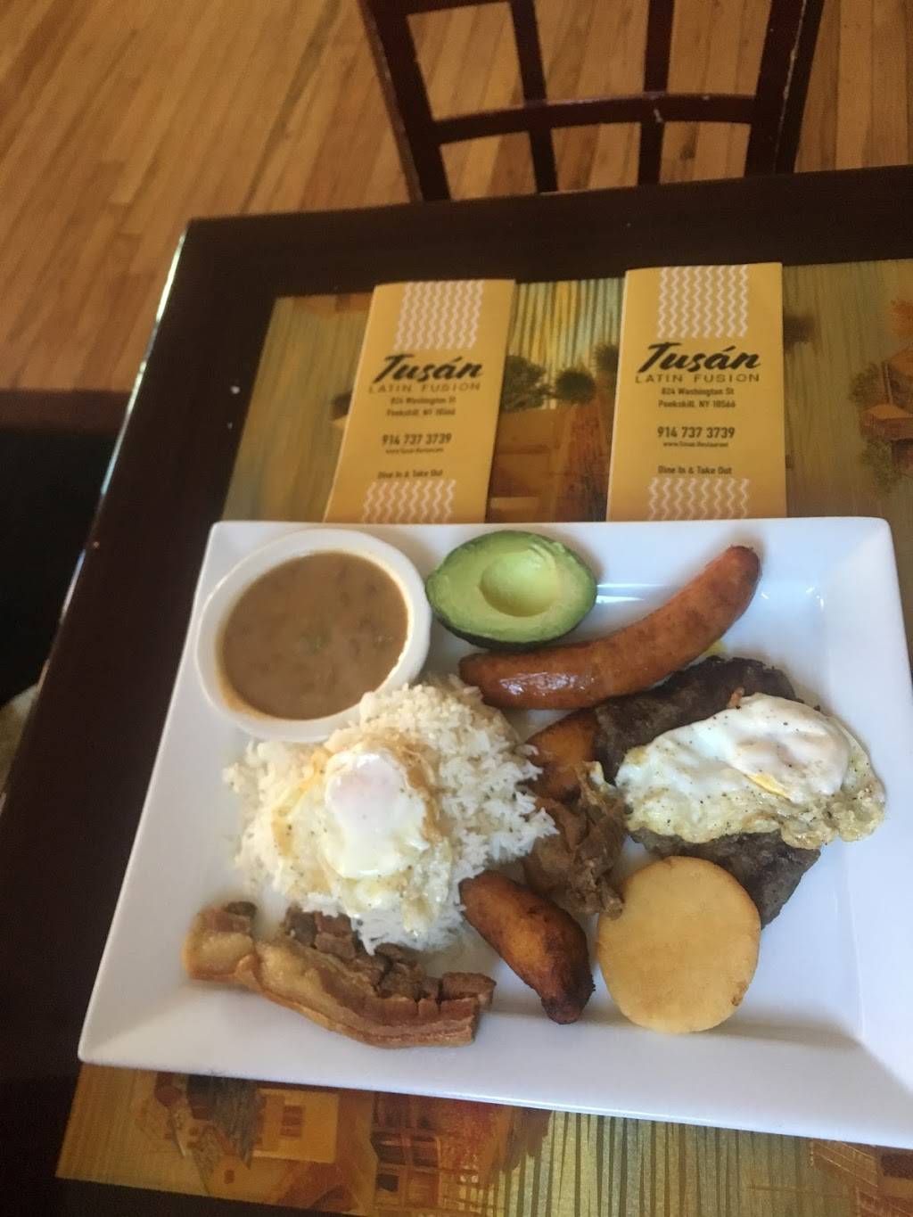 Tusán Latin Fusion | restaurant | 824 Washington St, Peekskill, NY 10566, USA | 9147373739 OR +1 914-737-3739