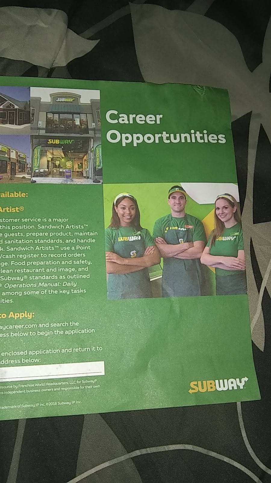 Subway | restaurant | 705 S Main St, Dyer, TN 38330, USA | 7316924479 OR +1 731-692-4479