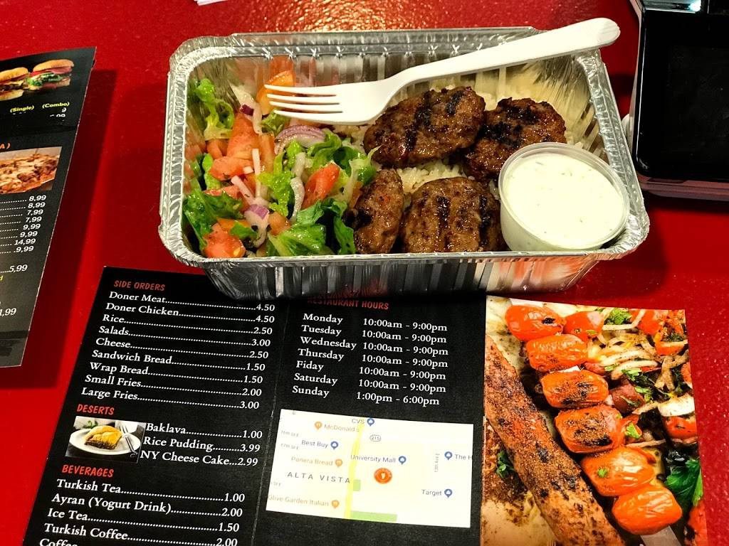 Zee Doner Kebab | restaurant | 1701 McFarland Blvd E #182, Tuscaloosa, AL 35404, USA | 2055346570 OR +1 205-534-6570