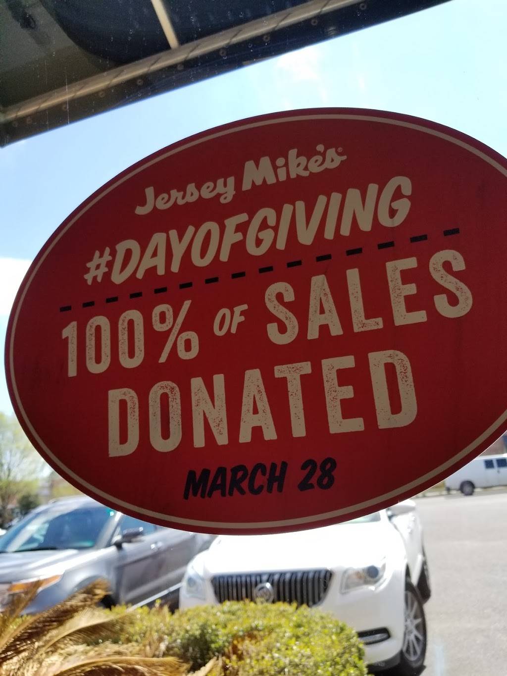 Jersey Mikes Subs | meal takeaway | 310 Azalea Square Blvd Outparcel #11, Unit B, Summerville, SC 29483, USA | 8438753480 OR +1 843-875-3480