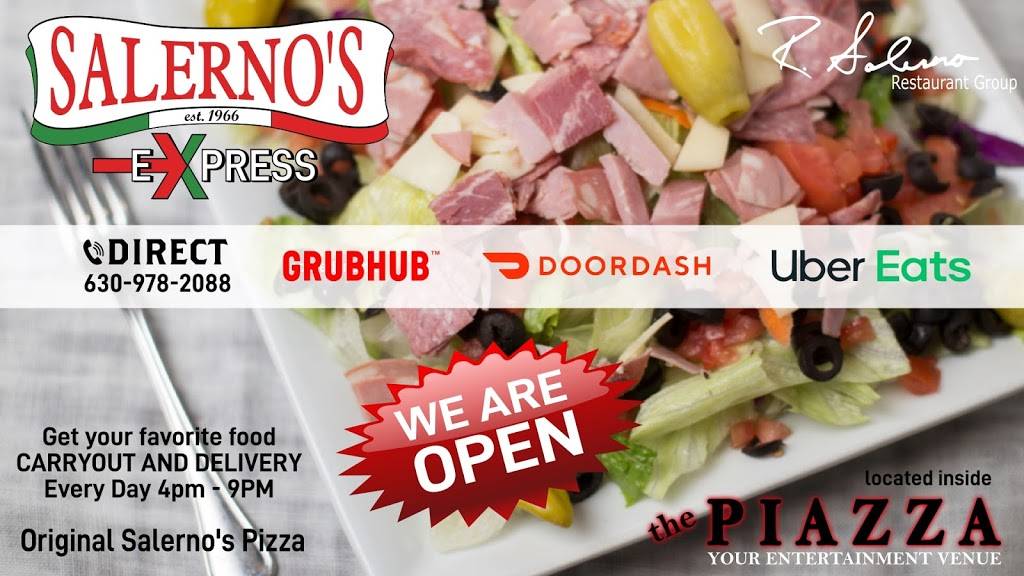 Salernos Express - Aurora | restaurant | Located Inside The Piazza 85, Executive Dr, Aurora, IL 60504, USA | 6309782088 OR +1 630-978-2088