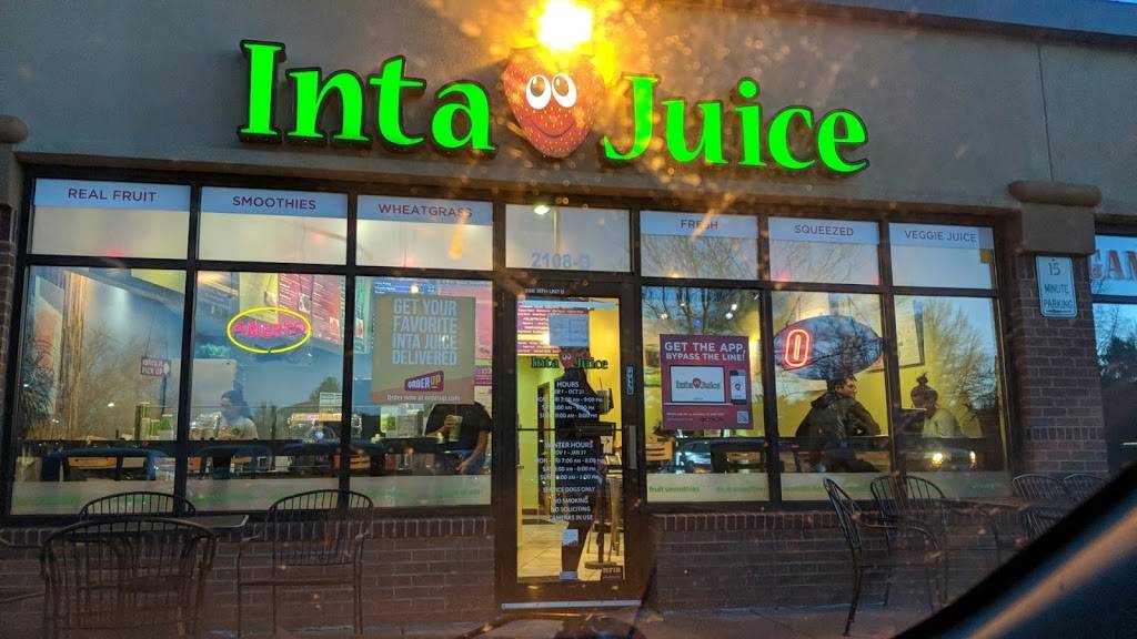 Inta Juice of Greeley | restaurant | 2108 35th Ave B, Greeley, CO 80634, USA | 9703399272 OR +1 970-339-9272