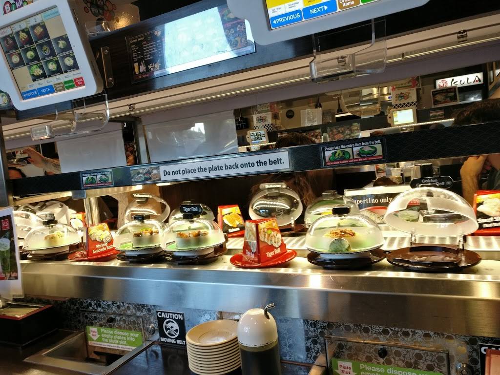 Kura Revolving Sushi Bar | restaurant | 19600 Vallco Pkwy Suite #160, Cupertino, CA 95014, USA | 4088610155 OR +1 408-861-0155