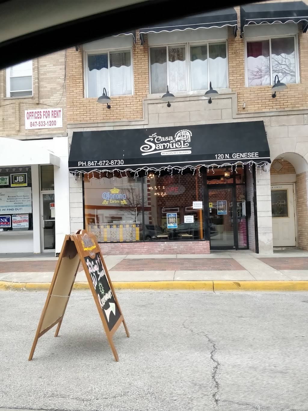 La Casa De Samuel | restaurant | 120 N Genesee St, Waukegan, IL 60085, USA | 8476728730 OR +1 847-672-8730