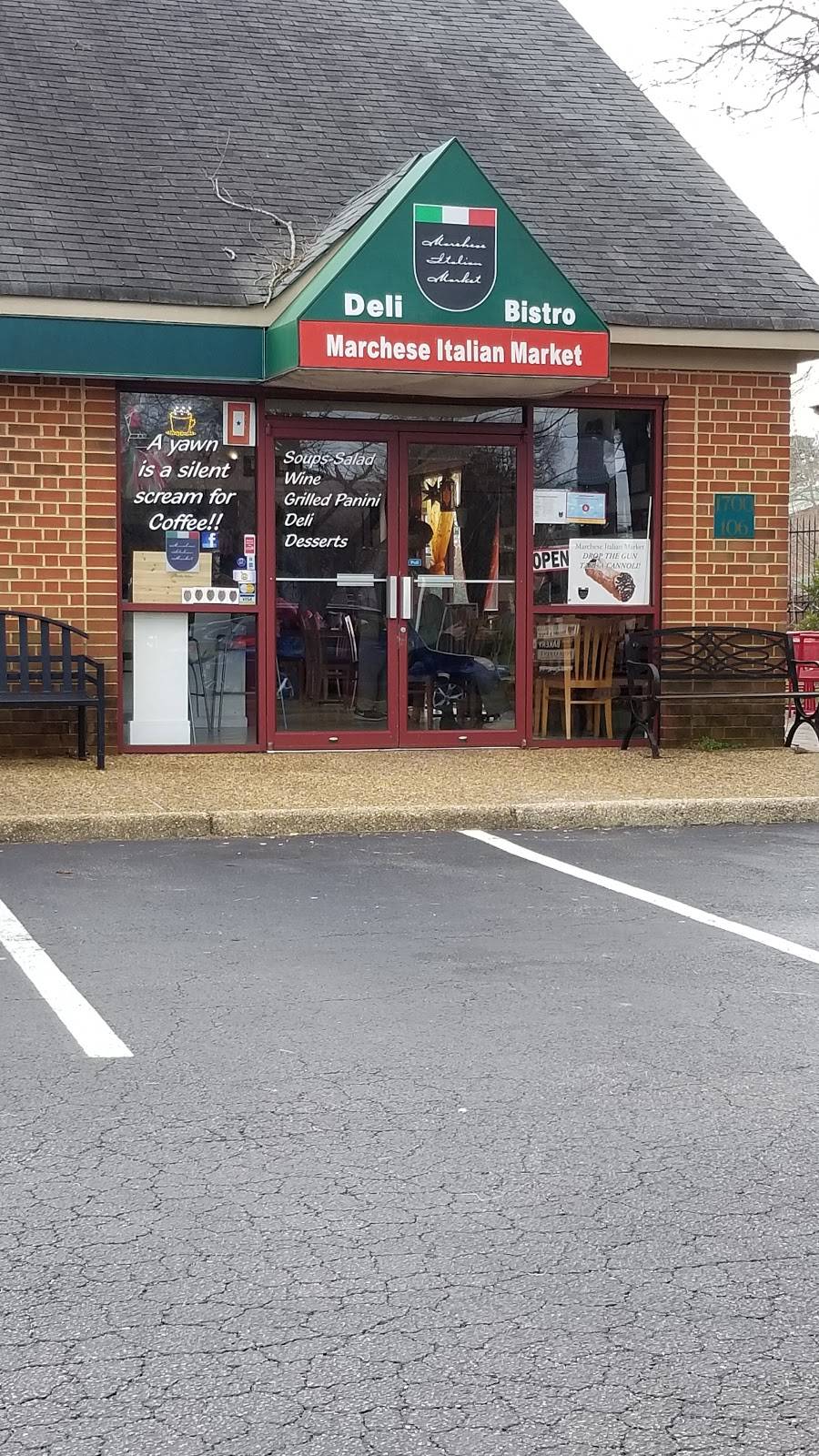 Marchese Italian Market & Cafe | cafe | 1700 Pleasure House Rd #106, Virginia Beach, VA 23455, USA | 7574604720 OR +1 757-460-4720