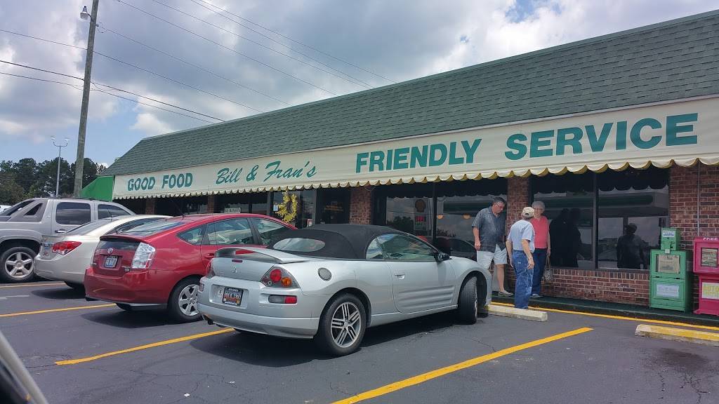 Bill & Frans Restaurant | restaurant | 11746 SC-34, Newberry, SC 29108, USA | 8032766888 OR +1 803-276-6888