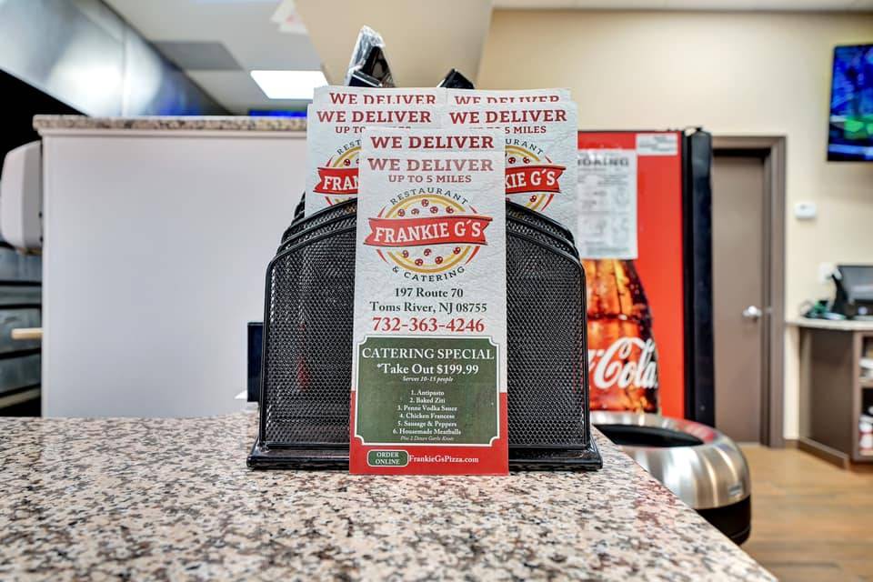 Frankie Gs Pizza | restaurant | 197 NJ-70, Toms River, NJ 08755, USA | 7323634246 OR +1 732-363-4246