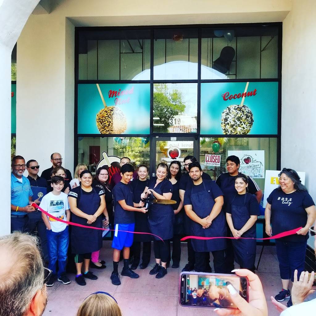 The Chocolate Dipper | restaurant | 319 W Main St, Merced, CA 95340, USA | 2096265650 OR +1 209-626-5650