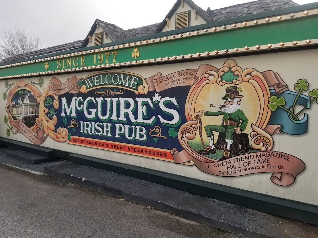 McGuires Irish Pub | restaurant | 600 E Gregory St, Pensacola, FL 32502, USA | 8504336789 OR +1 850-433-6789