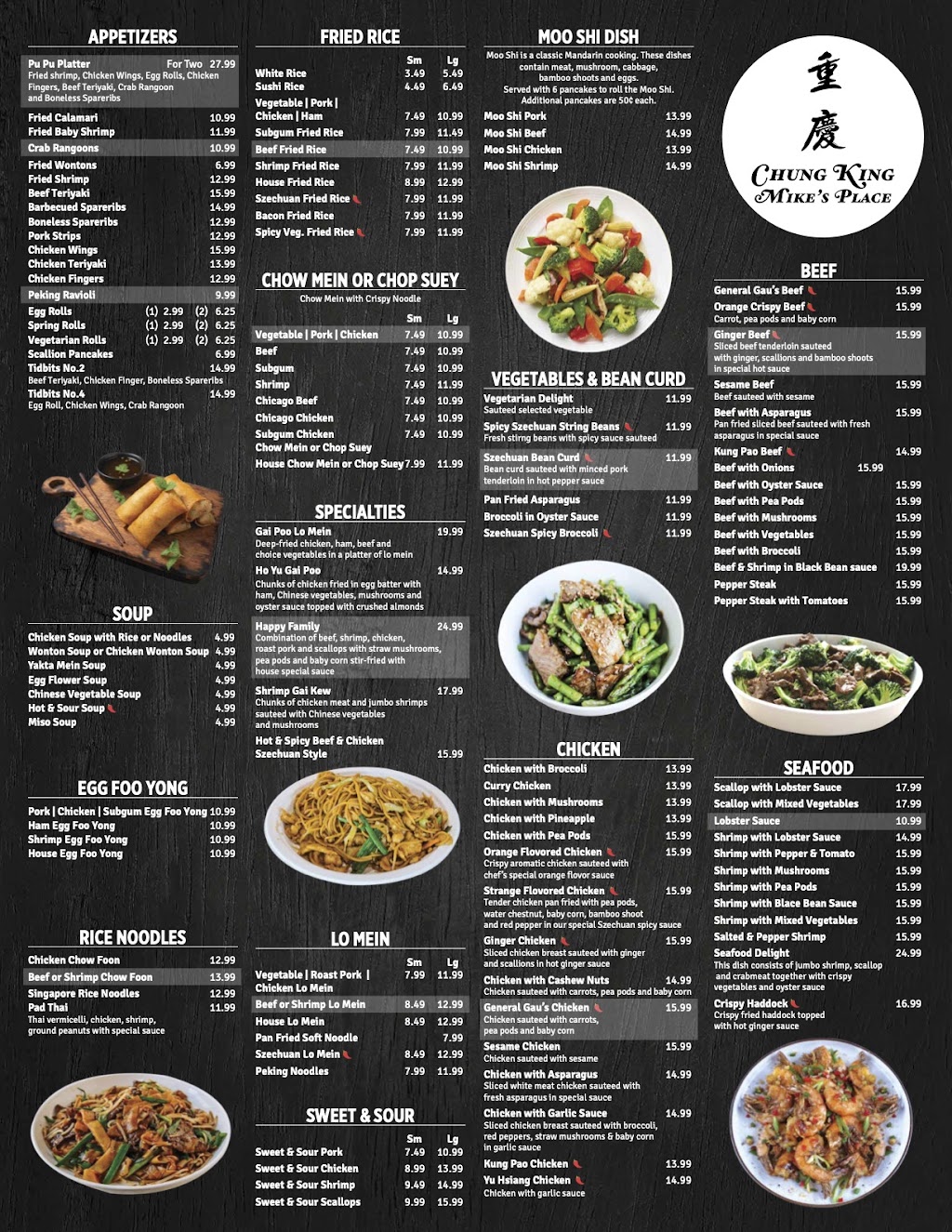 Chung King Restaurant | restaurant | 446 Boston Rd, Billerica, MA 01821, USA | 9784883900 OR +1 978-488-3900