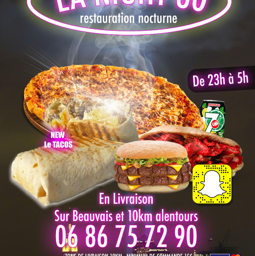 LaNight60 | restaurant | Nightingale Dr, Milford, DE 19963, USA | 0686757290 OR +33 6 86 75 72 90