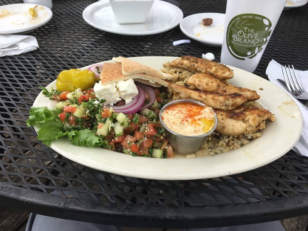 The Olive Branch Mediterranean Cuisine | restaurant | 3236 Cahaba Heights Rd, Birmingham, AL 35243, USA | 2059674600 OR +1 205-967-4600