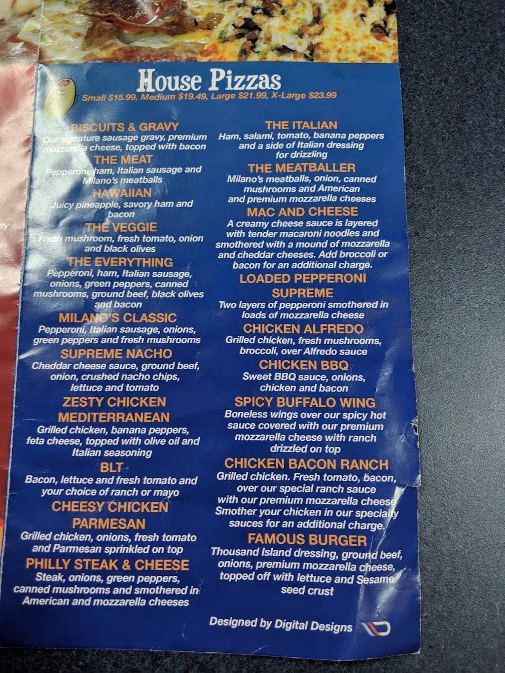 Milanos Pizza | meal delivery | 6504 W Pierson Rd, Flushing, MI 48433, USA | 8109918280 OR +1 810-991-8280