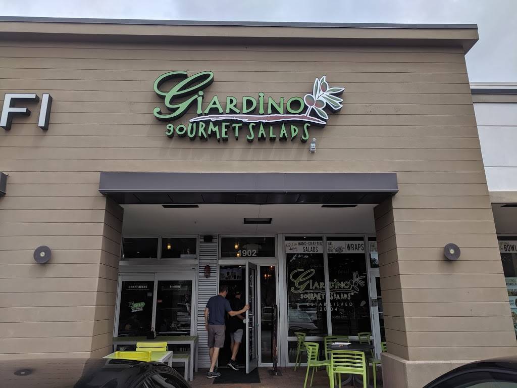 Giardino Gourmet Salads | restaurant | 1906 S University Dr, Davie, FL 33324, USA | 9542893949 OR +1 954-289-3949