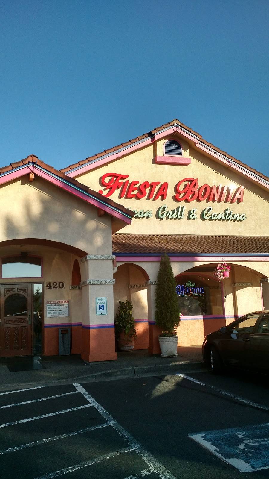 Fiesta Bonita Mexican Grill & Cantina | restaurant | 420 Three Rivers Dr, Kelso, WA 98626, USA | 3605779087 OR +1 360-577-9087