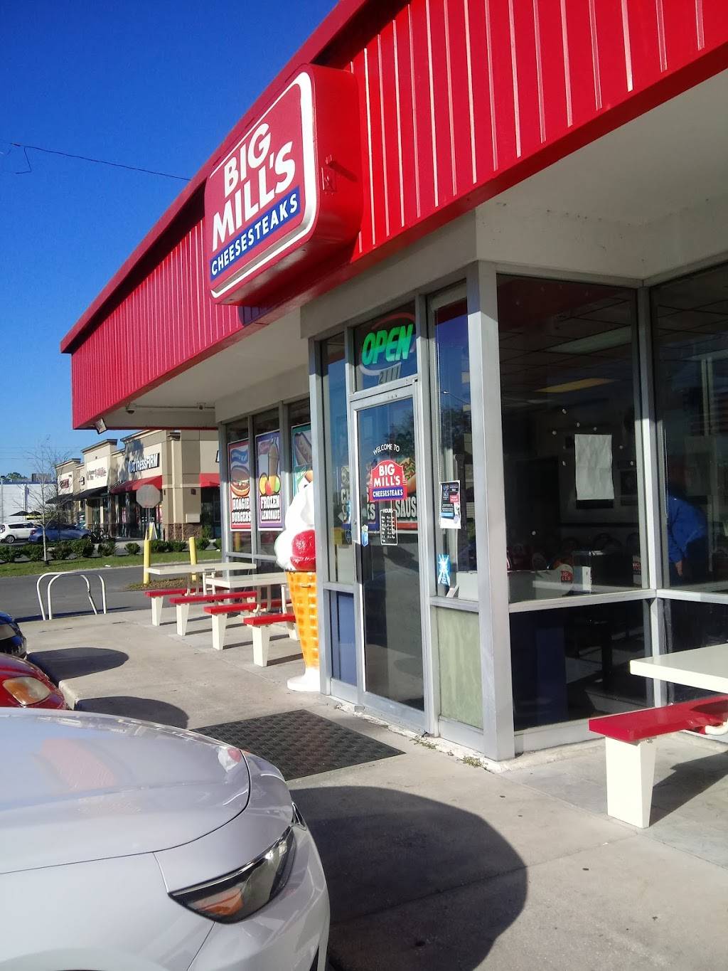 Big Mills Cheesesteaks | restaurant | 2111 NW 13th St, Gainesville, FL 32609, USA | 3522045122 OR +1 352-204-5122