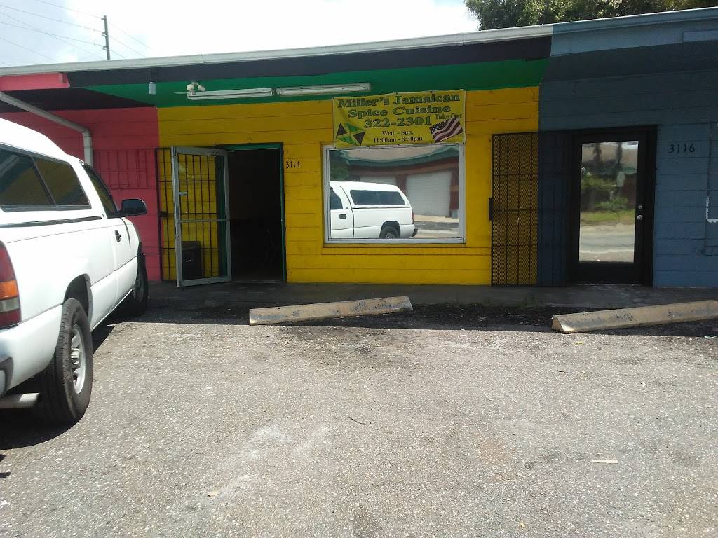 Millers Jamaican Spice Cuisine | restaurant | 3114 5th Ave S, St. Petersburg, FL 33712, USA | 7273222301 OR +1 727-322-2301