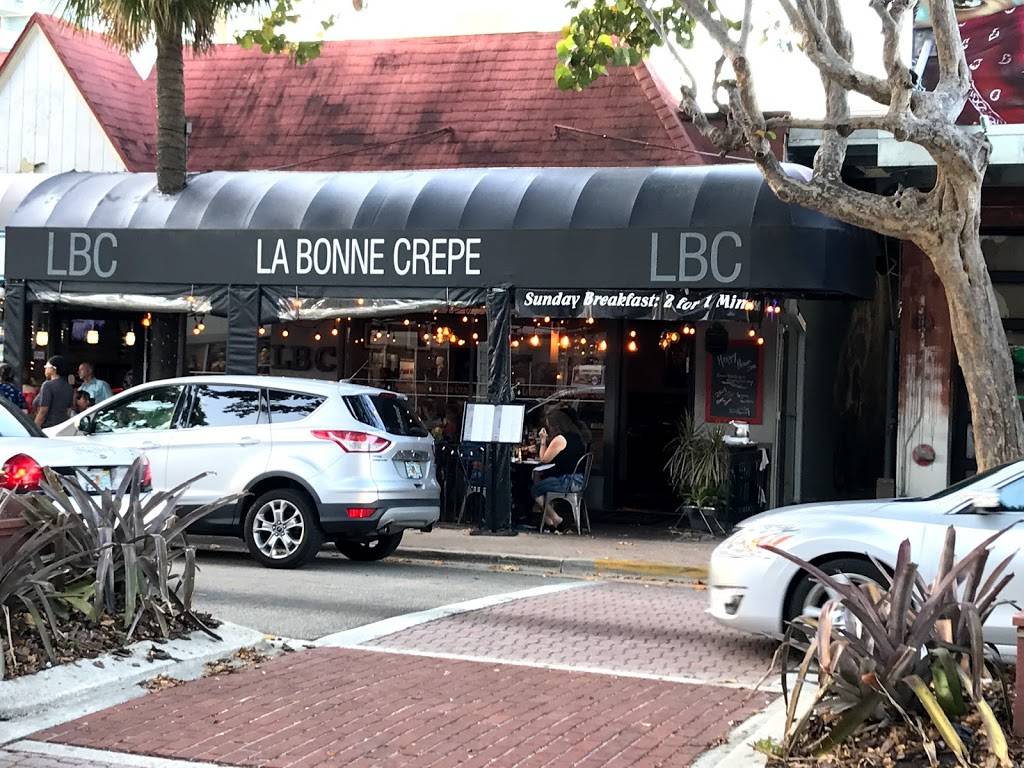 La Bonne Crepe | restaurant | 815 E Las Olas Blvd, Fort Lauderdale, FL 33301, USA | 9547611515 OR +1 954-761-1515