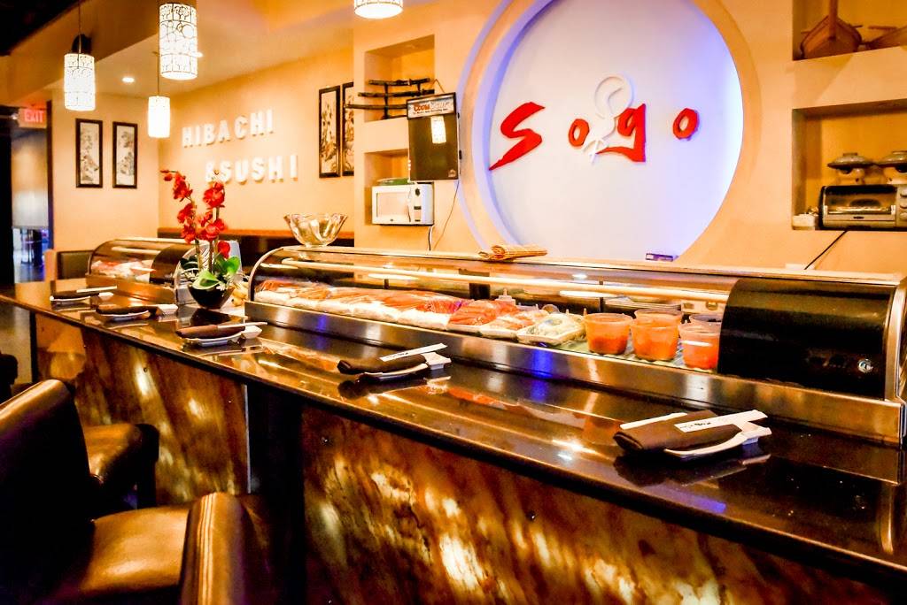 Sogo Sushi & Hibachi | restaurant | 326 Greece Ridge Center Dr, Rochester, NY 14626, USA | 5852277088 OR +1 585-227-7088