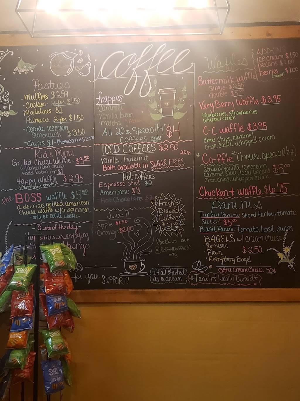 Coffee Waffle | restaurant | 13178 TX-20, Clint, TX 79836, USA | 9152884003 OR +1 915-288-4003