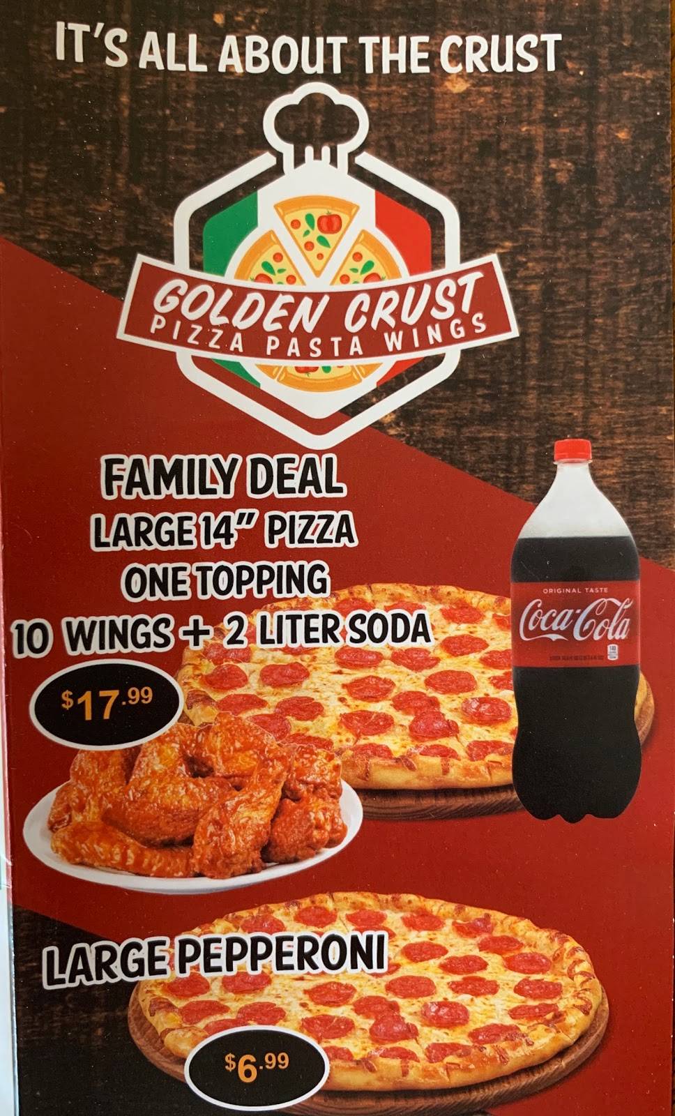 Golden Crust | meal delivery | 4000 La Rica Ave #B1, Baldwin Park, CA 91706, USA | 6263385558 OR +1 626-338-5558