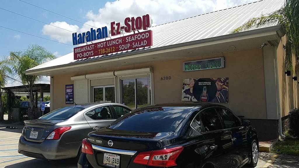 Harahan E-Z Stop | restaurant | 6200 Jefferson Hwy, Harahan, LA 70123, USA | 5047382612 OR +1 504-738-2612