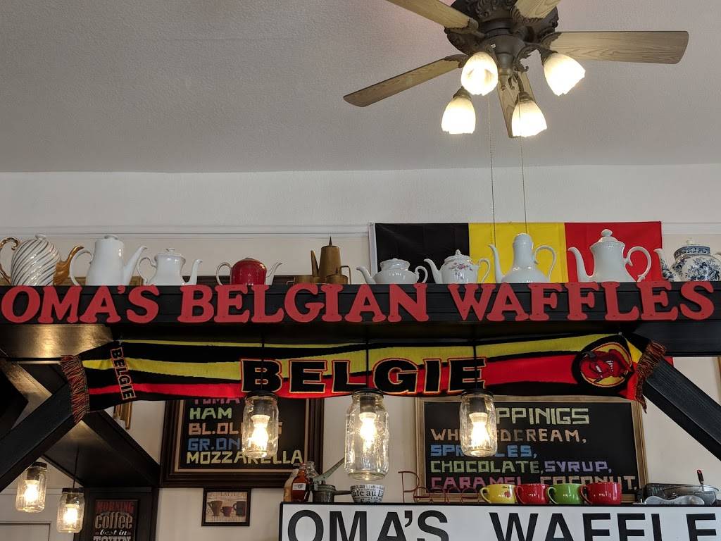 Omas Belgian Waffles and Cafe | restaurant | 9 Main St, Greenwich, OH 44837, USA | 5674594108 OR +1 567-459-4108
