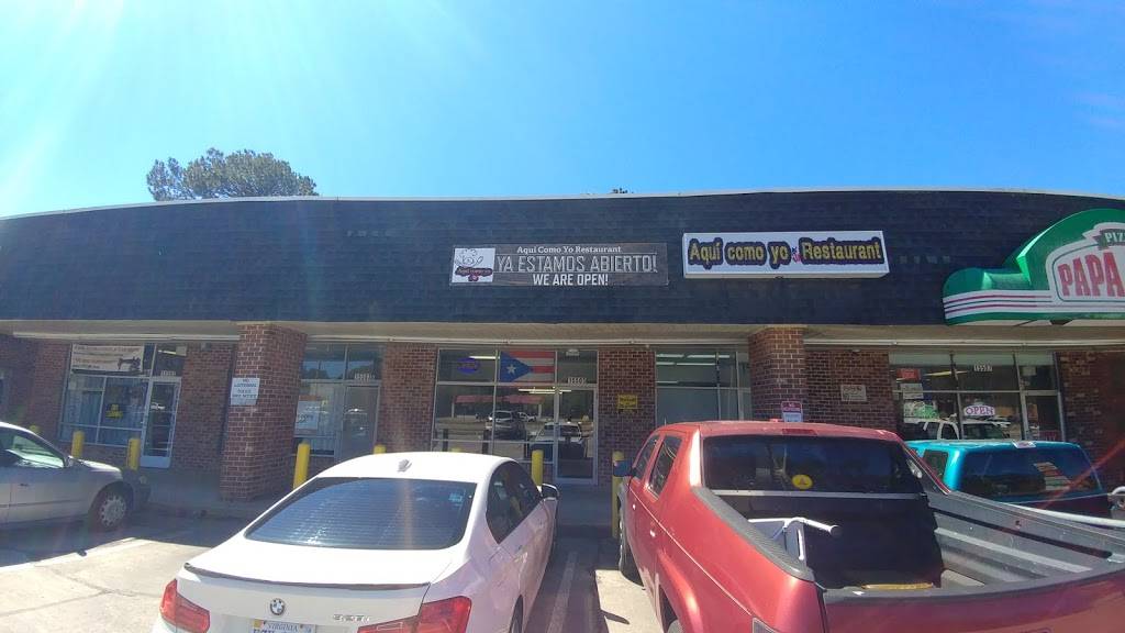 Aqui Como Yo | restaurant | 15505 Warwick Blvd, Newport News, VA 23608, USA | 7572432322 OR +1 757-243-2322