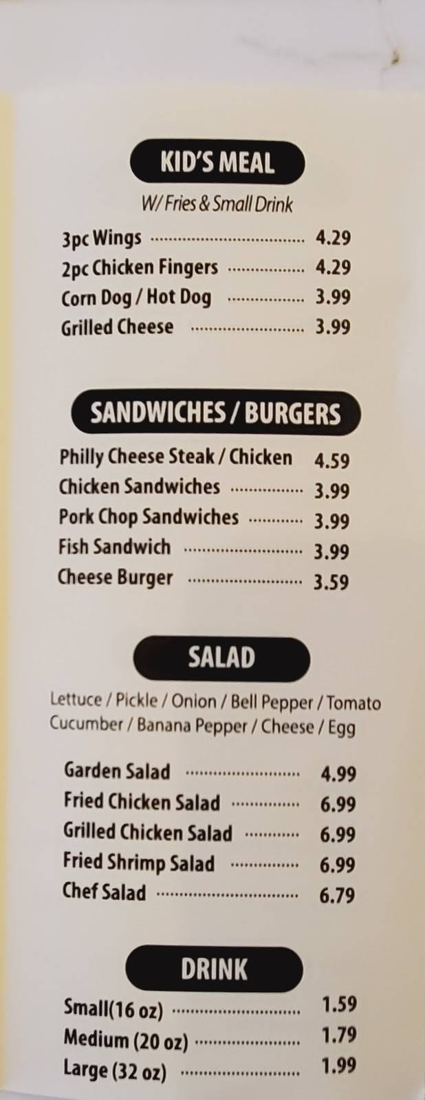 Wings Heaven | restaurant | 5605 E J Oliver Blvd, Fairfield, AL 35064, USA | 2056376840 OR +1 205-637-6840