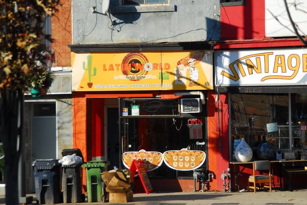 Latin World | restaurant | 1028 St Clair Ave W, Toronto, ON M6E 1A4, Canada | 4166033311 OR +1 416-603-3311
