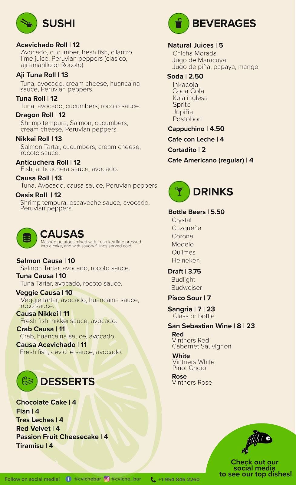 Cviche Bar | restaurant | 2610 Sawgrass Mills Cir Suite 1407, Sunrise, FL 33323, USA | 9548462260 OR +1 954-846-2260