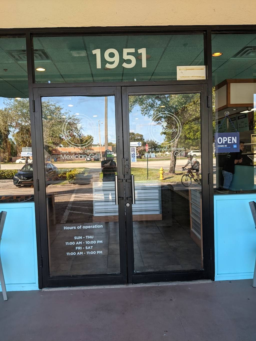 Chipocludo Mexican Grill | restaurant | 1951 N Pine Island Rd, Plantation, FL 33322, USA | 7542233905 OR +1 754-223-3905