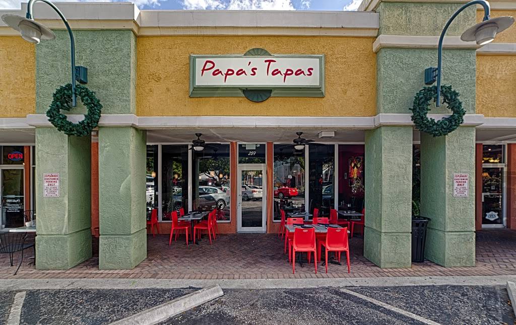 Papas Tapas | restaurant | 259 NE 2nd Ave, Delray Beach, FL 33444, USA | 5612660599 OR +1 561-266-0599