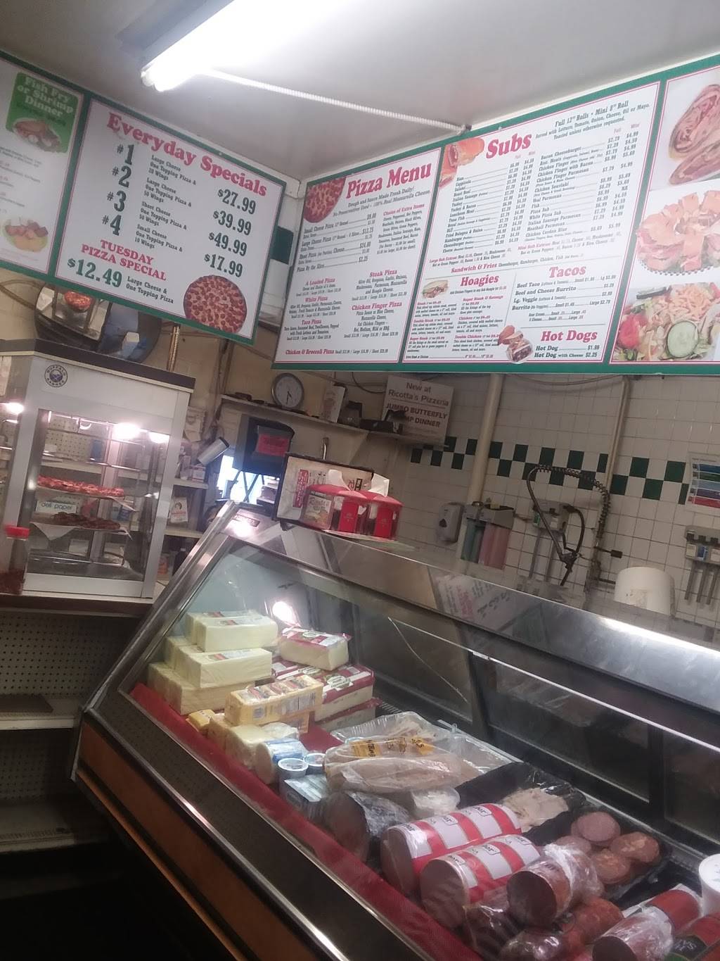 Ricotas Pizza | restaurant | 206 Elk St, Buffalo, NY 14210, USA | 7168237636 OR +1 716-823-7636