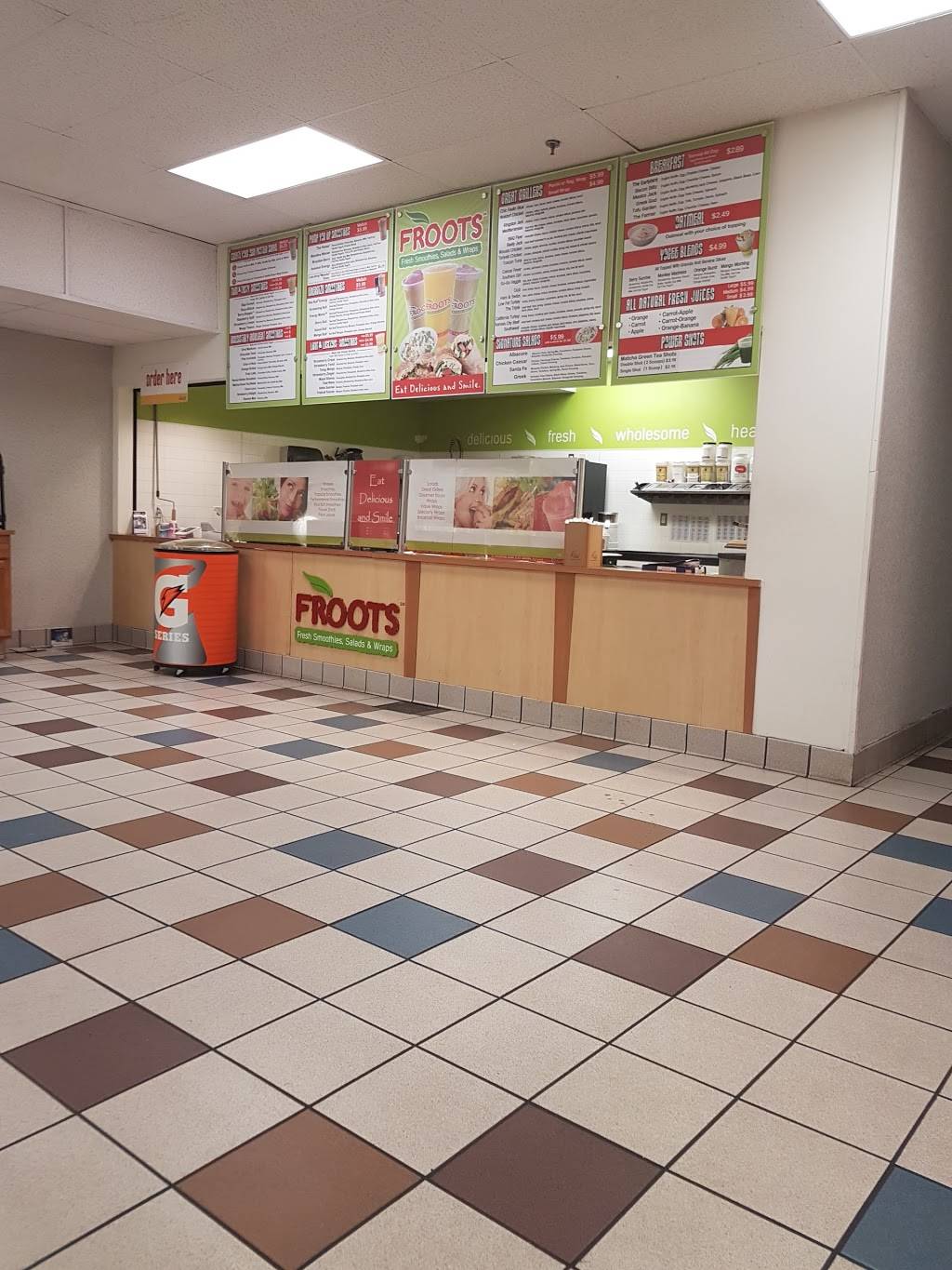 Froots | restaurant | 1431 Mahone Ave, Fort Lee, VA 23801, USA | 8047228282 OR +1 804-722-8282