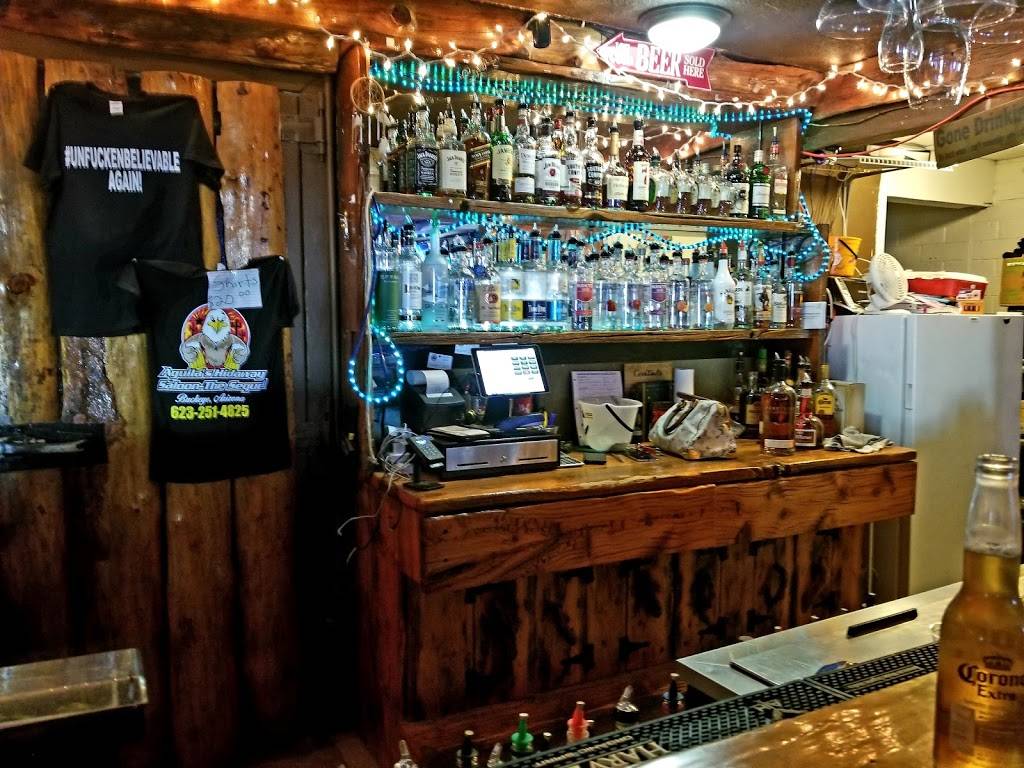 Aguilas Hidaway saloon | restaurant | 24202 w mc85, Buckeye, AZ 85326, USA | 6232514825 OR +1 623-251-4825