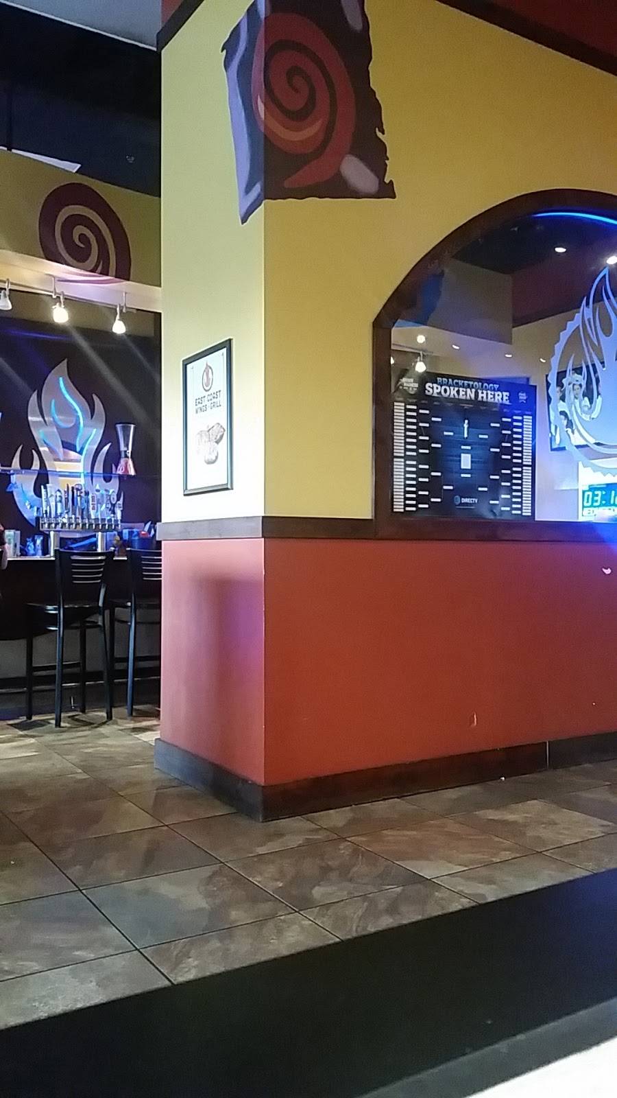 East Coast Wings + Grill | restaurant | 602 W 15th St, Washington, NC 27889, USA | 2529405225 OR +1 252-940-5225