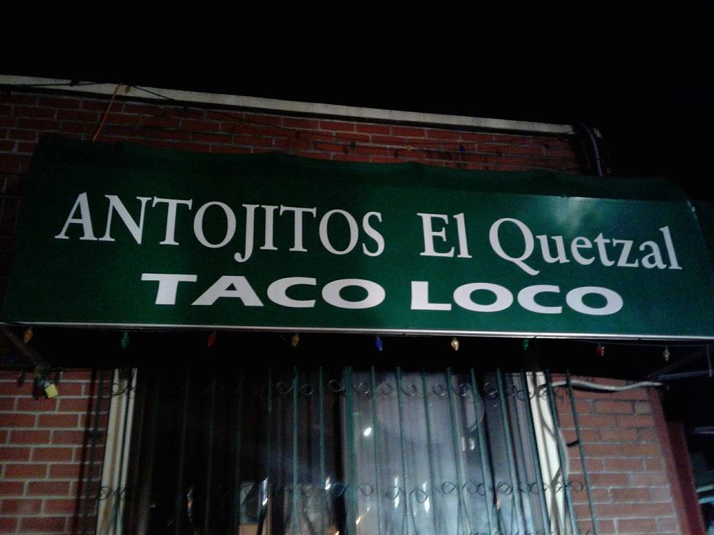Antojitos El Quetzal Taco Loco | restaurant | 447 Hartford Ave, Providence, RI 02909, USA | 4018312396 OR +1 401-831-2396