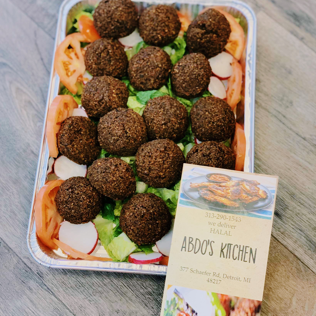 Abdos Kitchen | restaurant | 377 Schaefer Rd, Detroit, MI 48217, USA | 3132901543 OR +1 313-290-1543