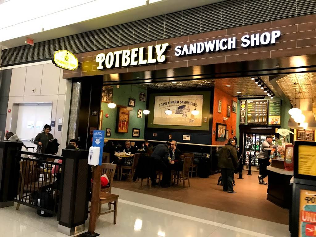 Potbelly Sandwich Shop | restaurant | Dulles Intl Airport Terminal B Space BM660, Dulles, VA 20166, USA | 7035726369 OR +1 703-572-6369