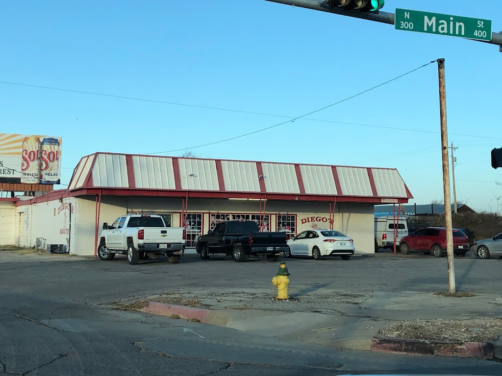 Diegos Burritos | restaurant | 301 N Main St, San Angelo, TX 76903, USA | 3256539203 OR +1 325-653-9203