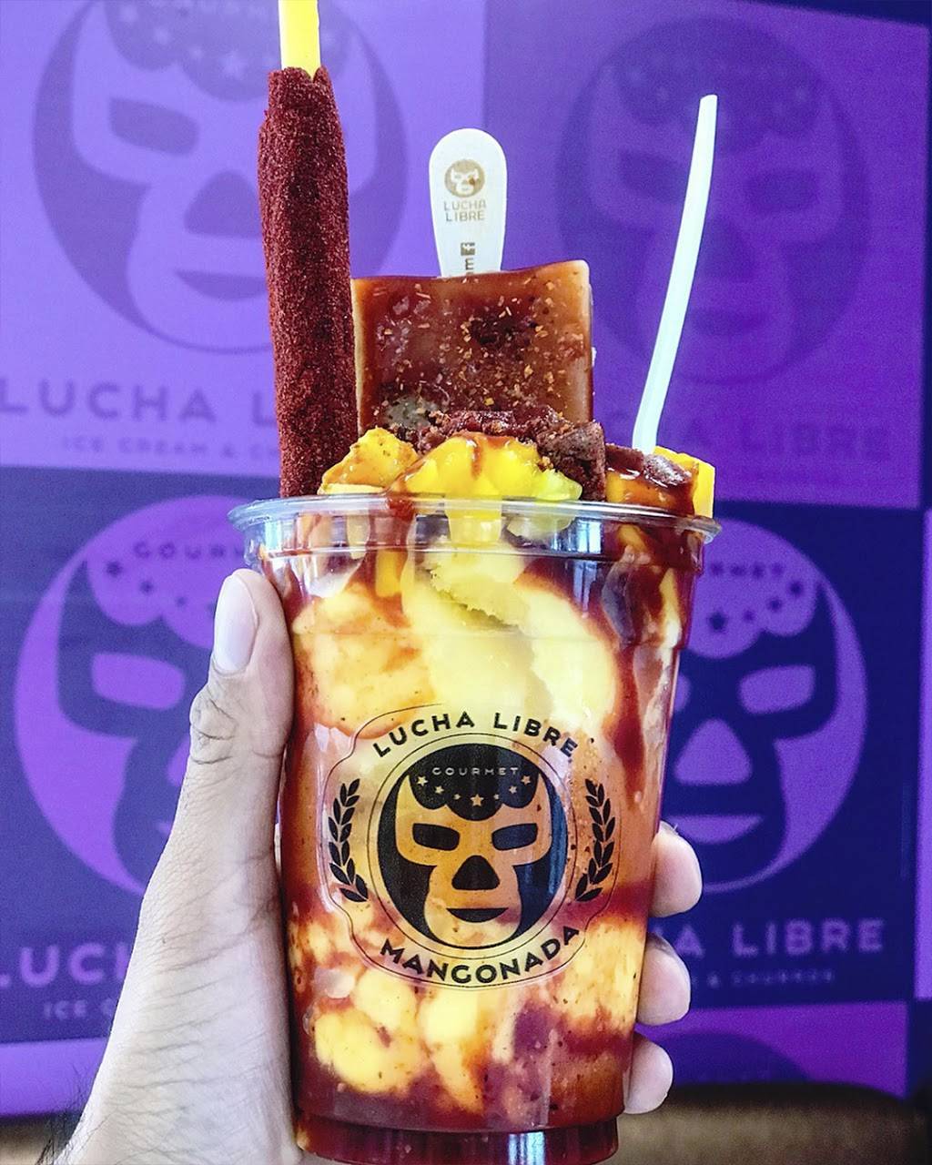 Lucha Libre Ice Cream & Churros | restaurant | 4925 W Market St Suite 1100, Greensboro, NC 27407, USA | 3369077086 OR +1 336-907-7086