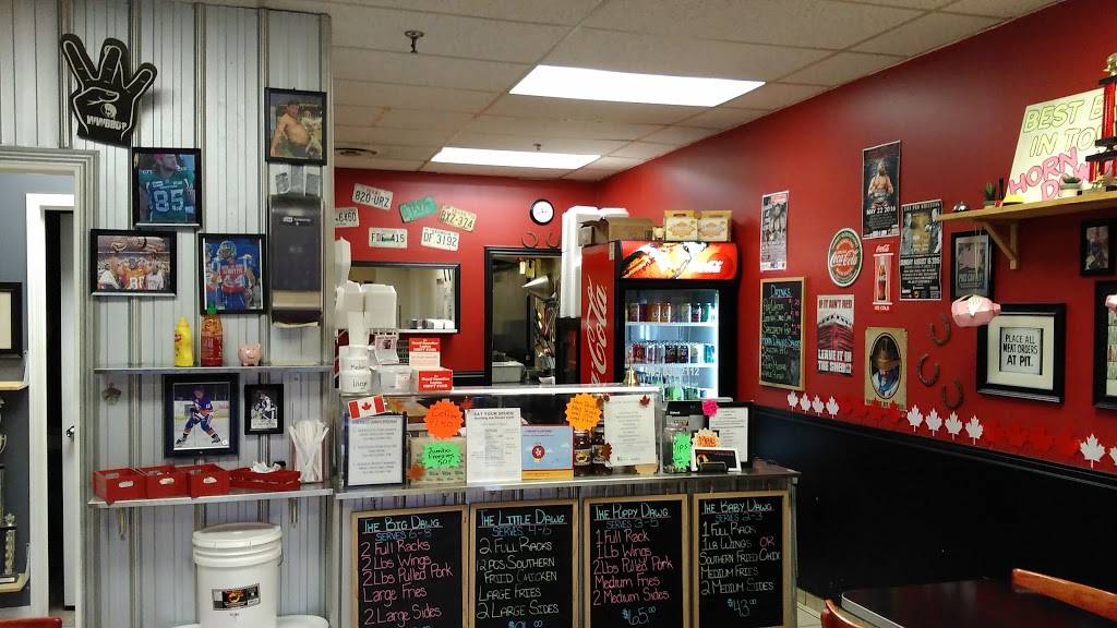 Horn Dawgs Smokin BBQ Pckering | restaurant | 1410 Bayly St #5b, Pickering, ON L1W 3R3, Canada | 9058392112 OR +1 905-839-2112