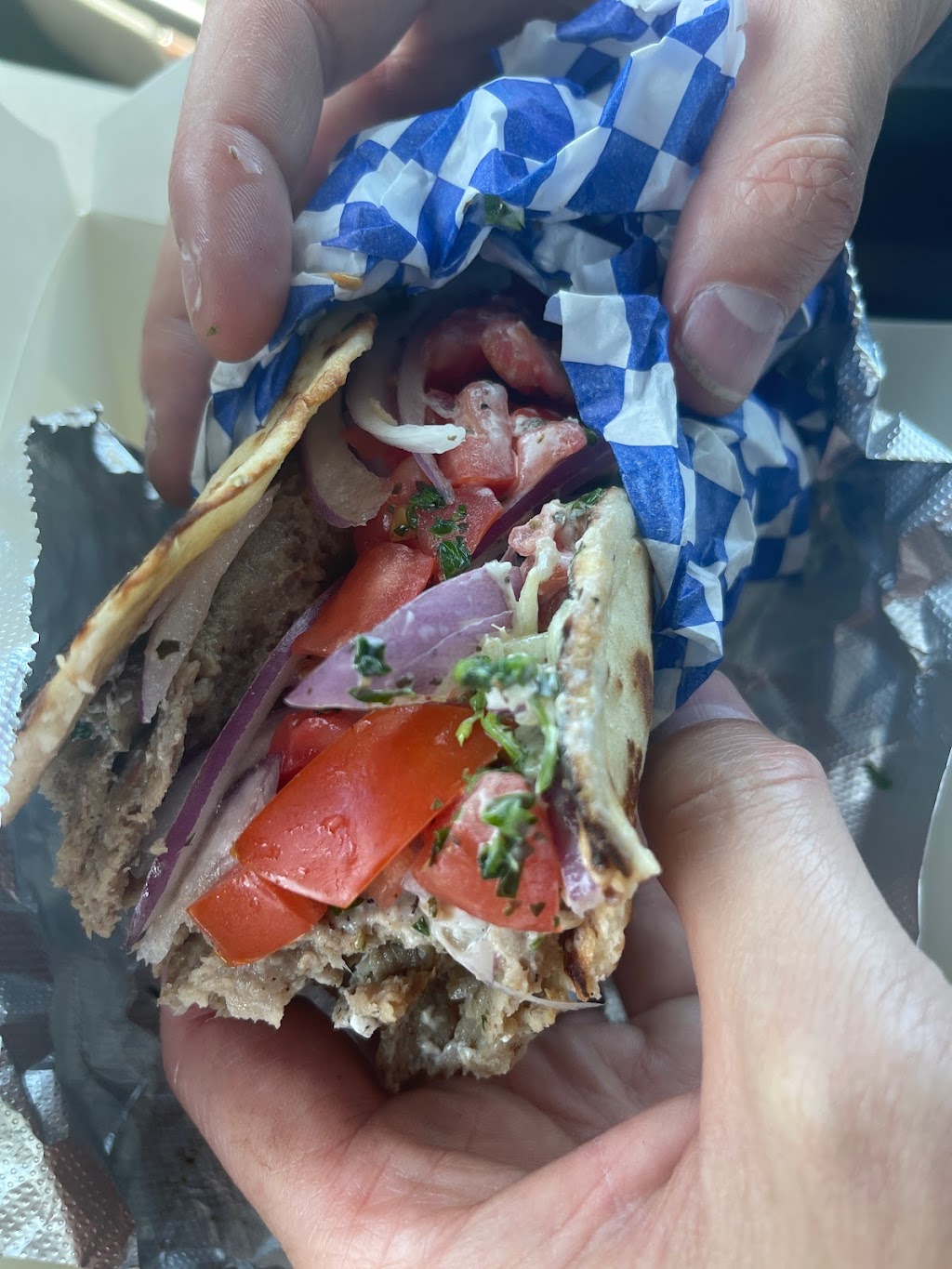 Thavma Greek Food | restaurant | Home Depot, 510 Orange Dr Electrical and Lighting, Vacaville, CA 95687, USA | 7077180199 OR +1 707-718-0199