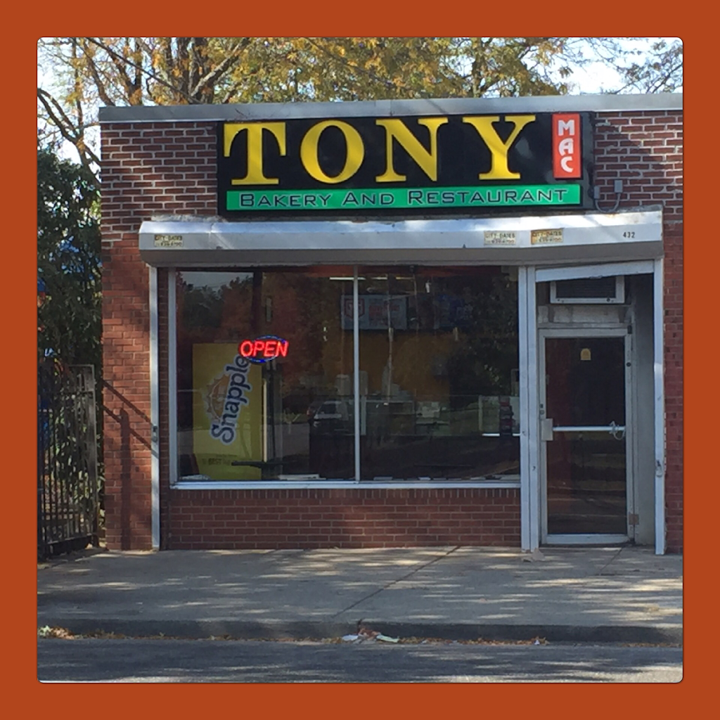 Tony Mac Bakery & Restaurant | restaurant | 432 Uniondale Ave, Uniondale, NY 11553, USA | 5163078500 OR +1 516-307-8500
