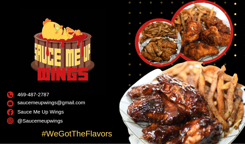 Sauce Me Up Wings | restaurant | Sundown Ln, DeSoto, TX 75115, USA | 4694872787 OR +1 469-487-2787