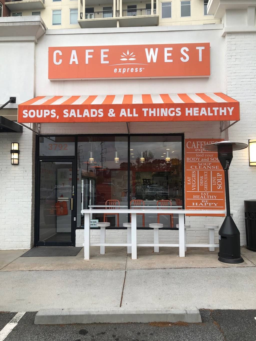Cafe West Express | restaurant | 3792 Roswell Rd, Atlanta, GA 30342, USA | 4048005379 OR +1 404-800-5379