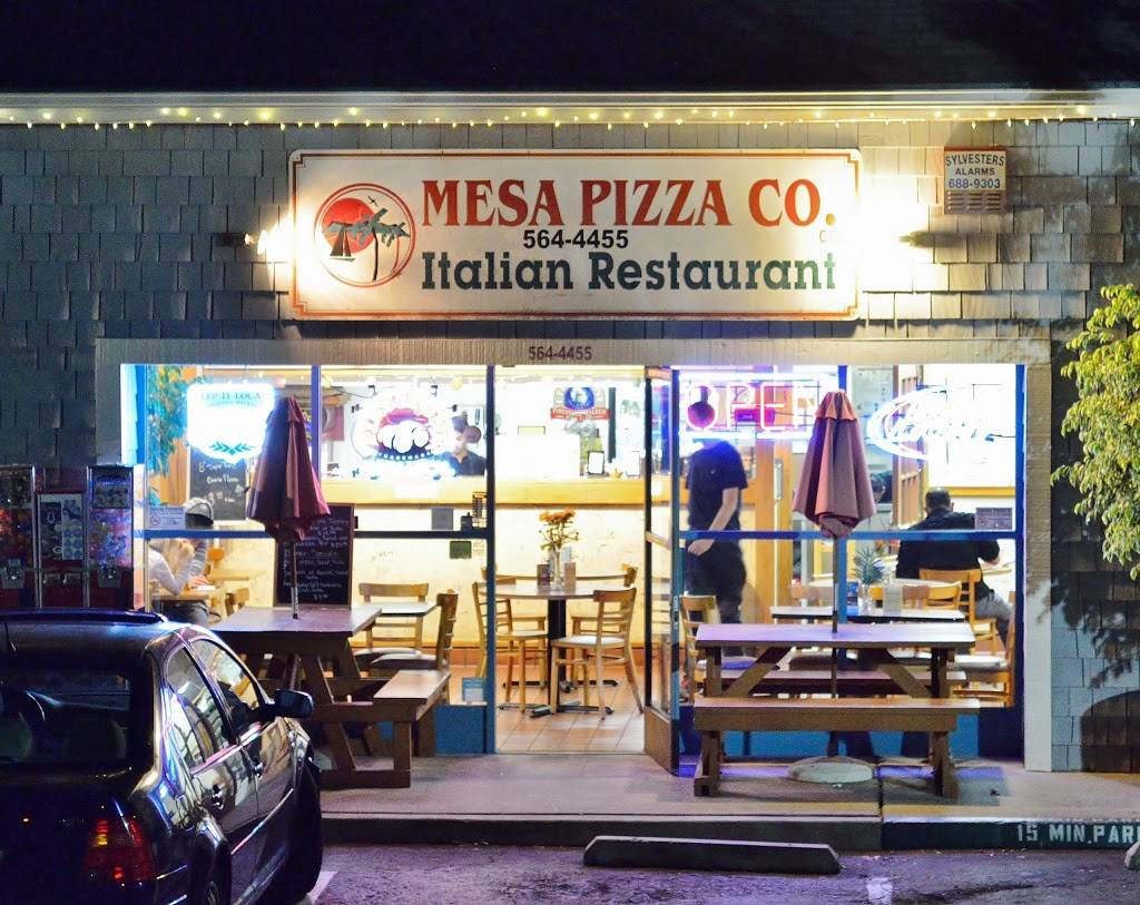 Mesa Pizza Co | restaurant | 315 Meigs Rd # K, Santa Barbara, CA 93109, USA | 8055644455 OR +1 805-564-4455